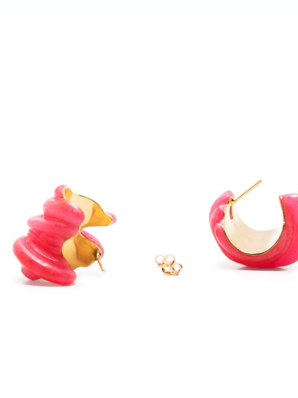 Completedworks Gold Vermeil Clash Hoop Earrings | Browns Earrings