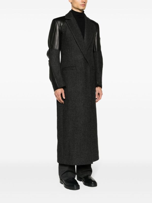 Coperni Grey Single Breasted Coat | Browns Single Breasted Coats