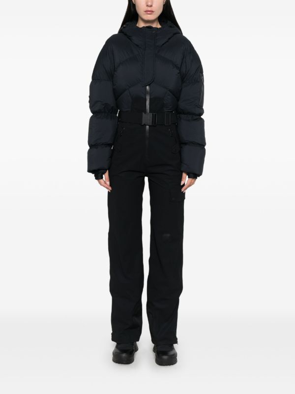 Cordova Black Padded Ski Suit | Browns Ski All-In-One