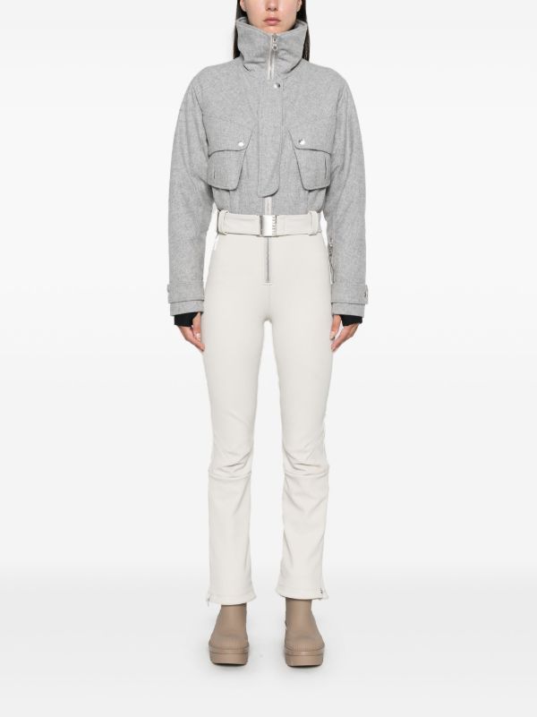 Cordova Grey Two-Tone Ski Suit | Browns Ski All-In-One