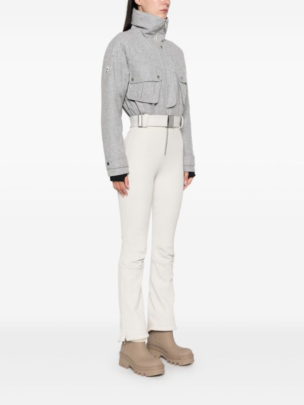 Cordova Grey Two-Tone Ski Suit | Browns Ski All-In-One