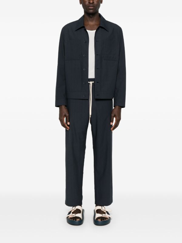 Craig Green Blue Cotton Trousers | Browns Regular-Fit & Straight Leg Pants