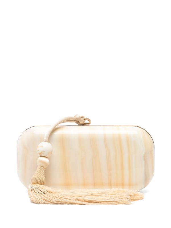 Cult Gaia Yasmin clutch bag | Browns Clutch Bags