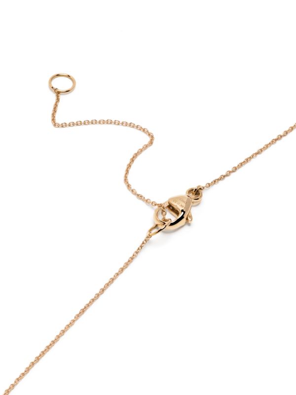 Dana Rebecca Designs 14K Rose Gold Sadie Pearl Diamond Charm Necklace | Browns Fine Necklaces