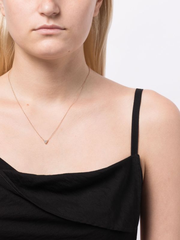 Dana Rebecca Designs 14K Rose Gold Vivian Lily Diamond Necklace | Browns Fine Necklaces