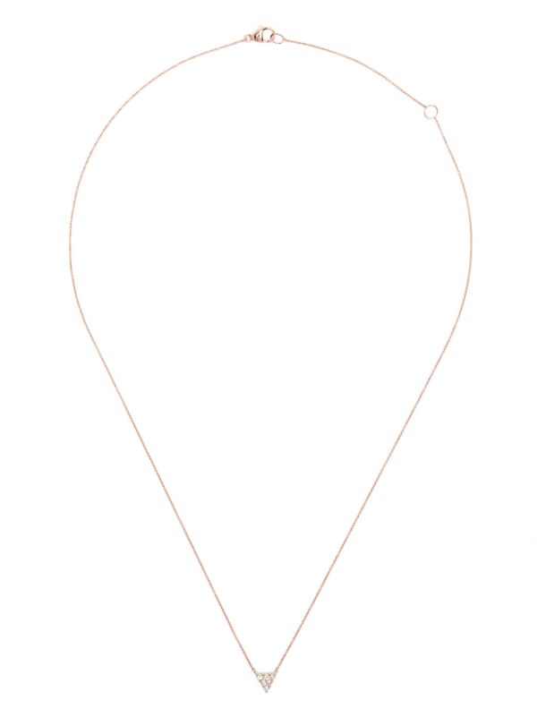 Dana Rebecca Designs 14K Rose Gold Vivian Lily Diamond Necklace | Browns Fine Necklaces