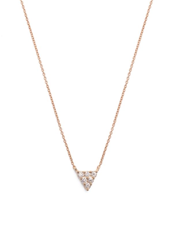 Dana Rebecca Designs 14K Rose Gold Vivian Lily Diamond Necklace | Browns Fine Necklaces