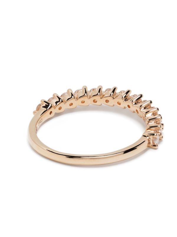 Dana Rebecca Designs 14K Rose Gold Vivien Lily Diamond Ring | Browns Fine Rings