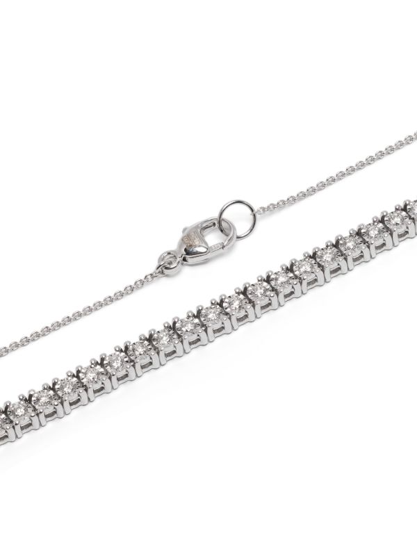 Dana Rebecca Designs 14K White Gold Ava Bea Tennis Necklace | Browns Fine Necklaces