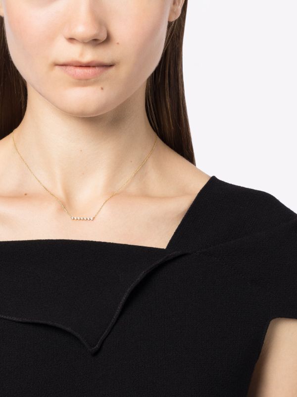 Dana Rebecca Designs 14K Yellow Gold Lulu Jack Diamond Necklace | Browns Fine Necklaces