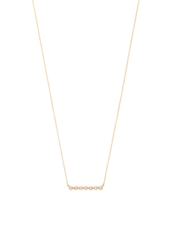 Dana Rebecca Designs 14K Yellow Gold Lulu Jack Diamond Necklace | Browns Fine Necklaces