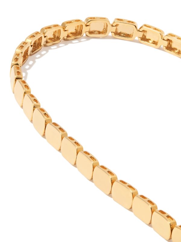 Dana Rebecca Designs 14K Yellow Gold Sadie Pearl Tag Bracelet | Browns Bracelets