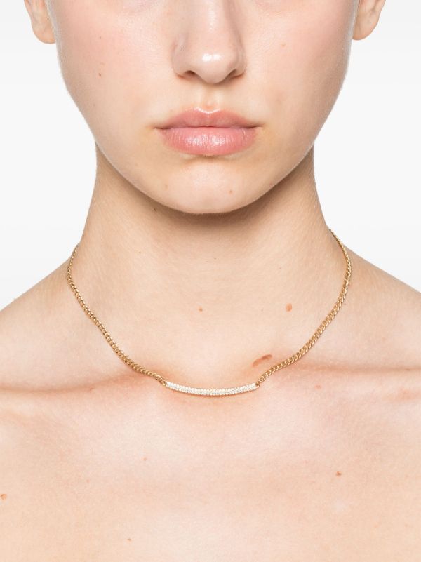 Dana Rebecca Designs 14K Yellow Gold Sylvie Rose Diamond Necklace | Browns Fine Necklaces