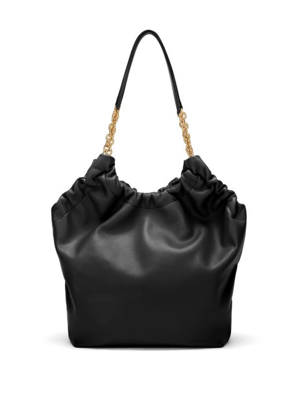 DeMellier Black Miami Leather Tote Bag | Browns Tote Bags