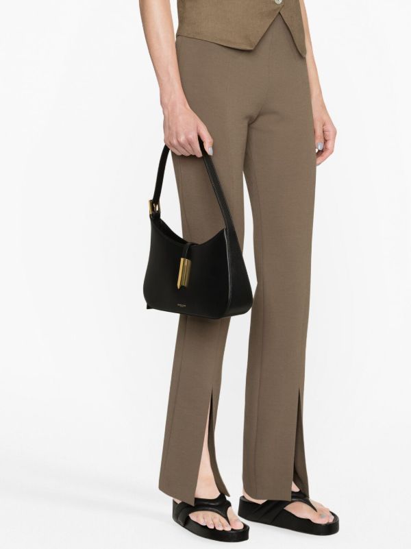 DeMellier Black Tokyo Leather Shoulder Bag | Browns Shoulder Bags