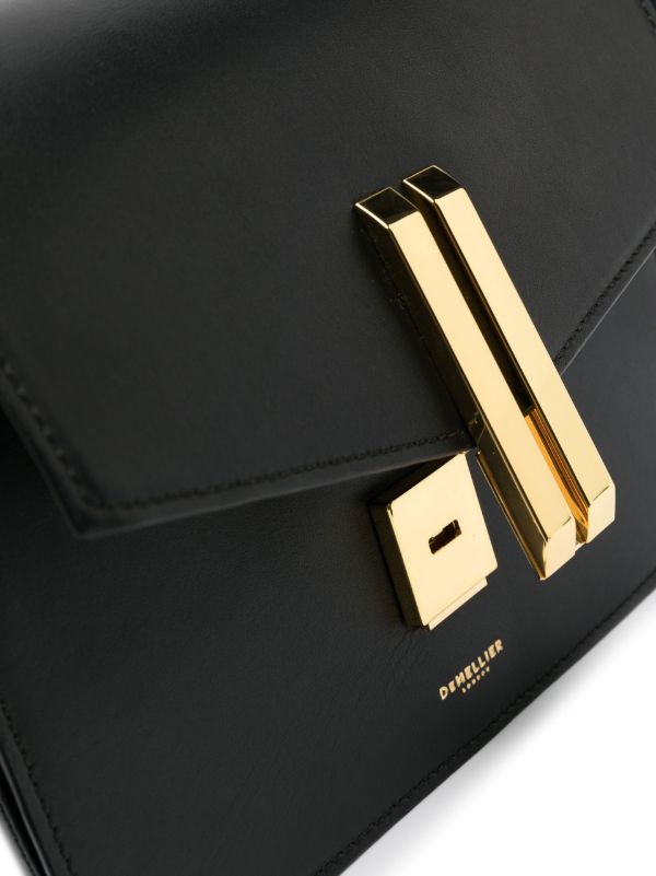 DeMellier Black Vancouver Leather Cross Body Bag | Browns Messenger & Crossbody Bags