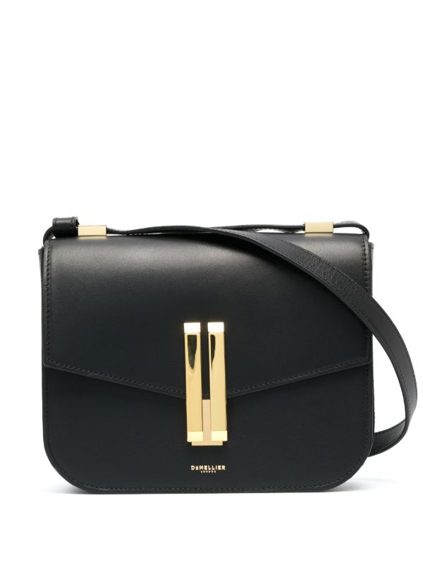 DeMellier black Vancouver leather cross body bag | Browns Messenger & Crossbody Bags