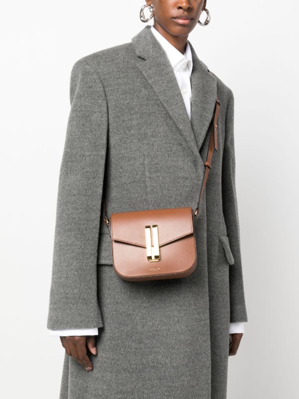 DeMellier Brown Vancouver Leather Cross Body Bag | Browns Messenger & Crossbody Bags