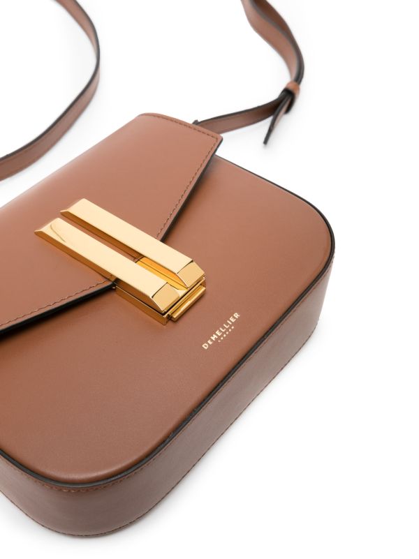 DeMellier Brown Vancouver Leather Cross Body Bag | Browns Messenger & Crossbody Bags