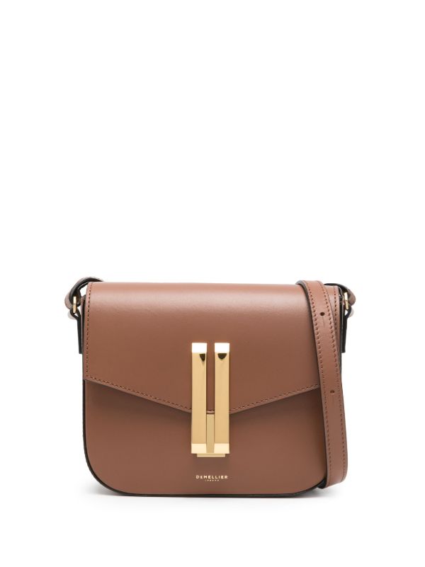 DeMellier Brown Vancouver Leather Cross Body Bag | Browns Messenger & Crossbody Bags