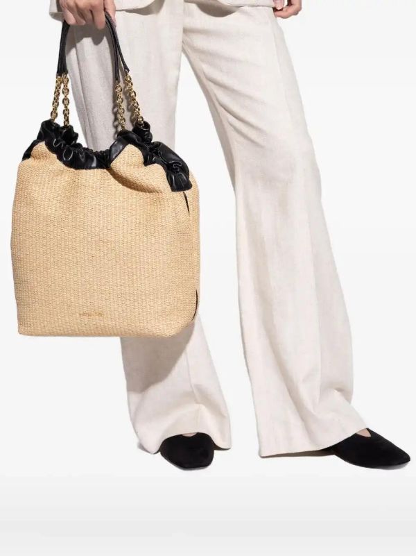 DeMellier Miami Woven Bucket Bag | Browns Bucket Bags