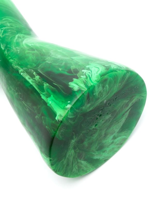 Dinosaur Designs Green Tall Bow Vase | Browns Vases