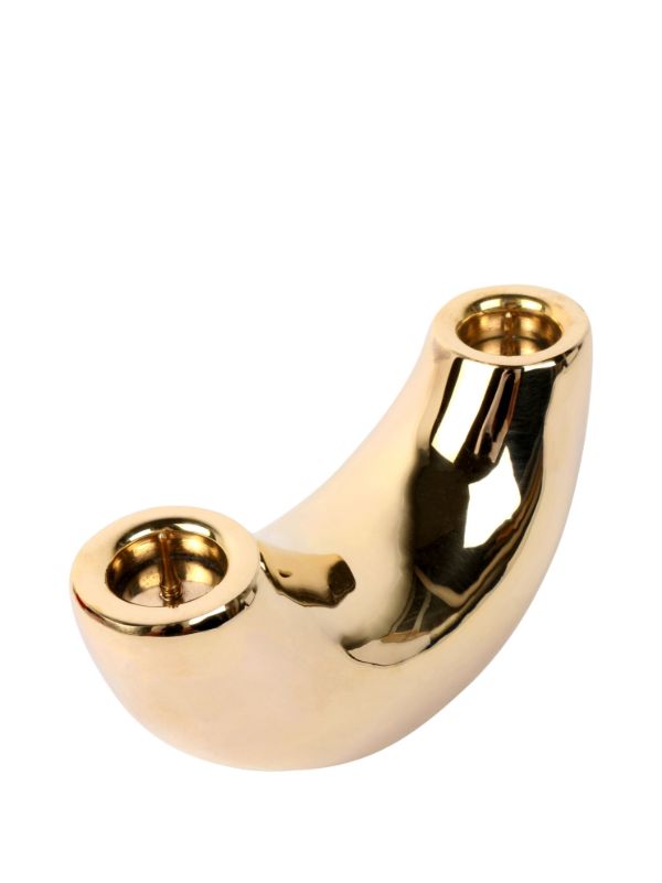 Dinosaur Designs Horn Candle Holder | Browns Candle Holders