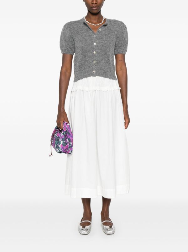 DÔEN Puff Sleeves Knitted Top | Browns Knitted Tops