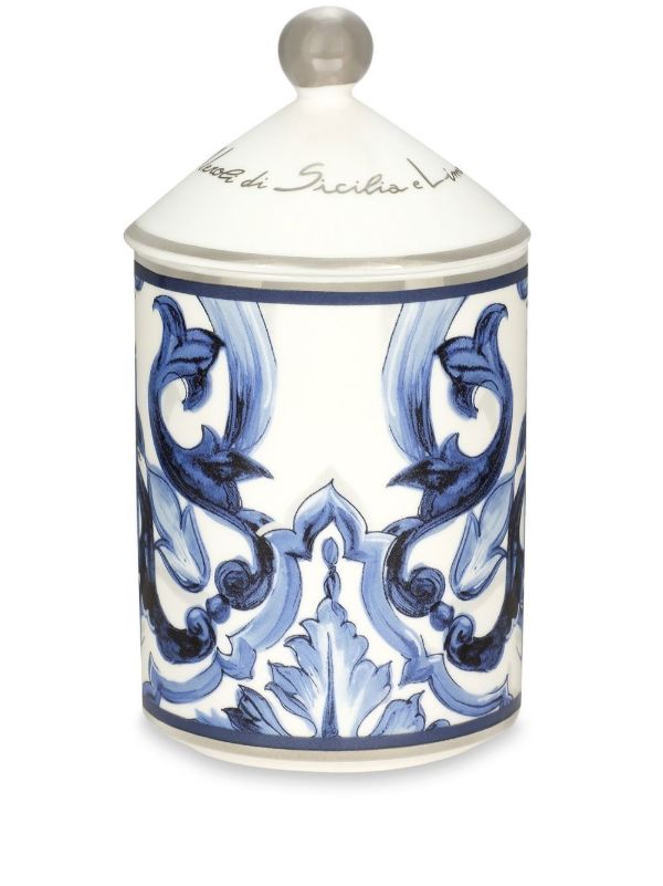 Dolce & Gabbana abstract-print scented candle | Browns Candles