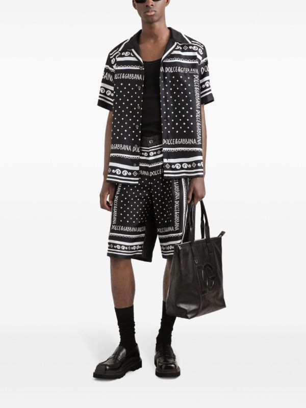 Dolce & Gabbana Bandana-Print Shorts | Browns Bermuda Shorts