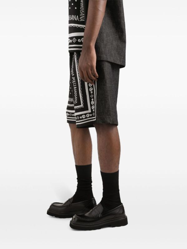 Dolce & Gabbana Bandana-Print Shorts | Browns Bermuda Shorts
