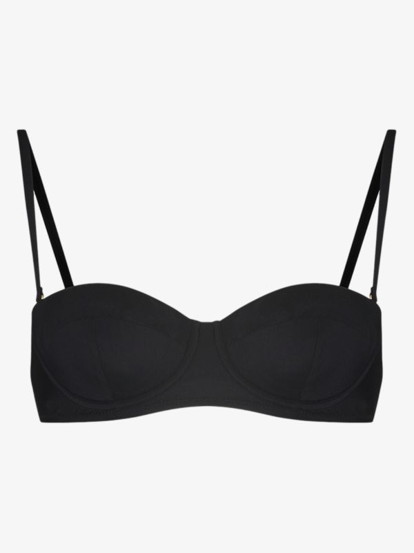 Dolce & Gabbana Black Balconette Bikini Top | Browns Bikinis