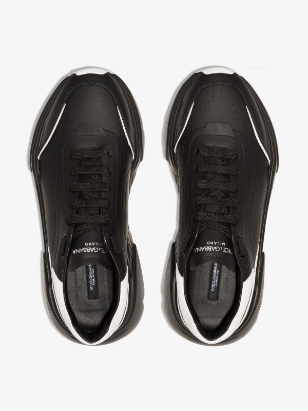 Dolce & Gabbana Black Daymaster Leather Sneakers | Browns Low-Tops