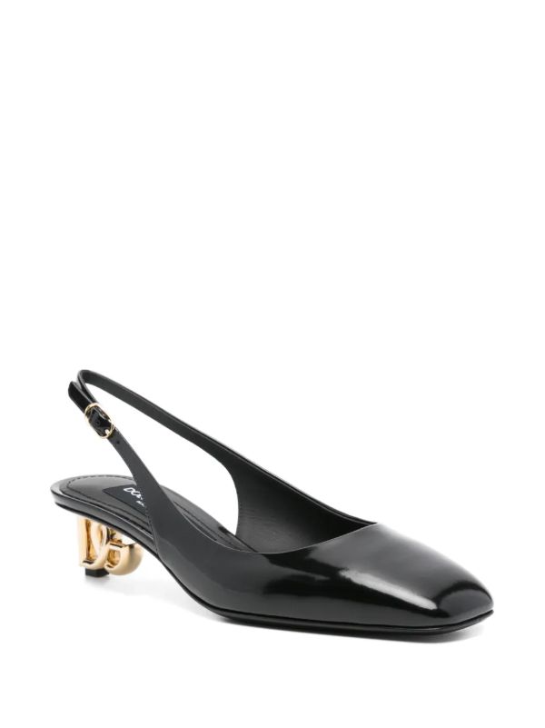 Dolce & Gabbana Black Jackie Pumps | Browns Pumps