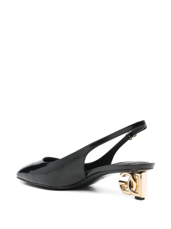Dolce & Gabbana Black Jackie Pumps | Browns Pumps
