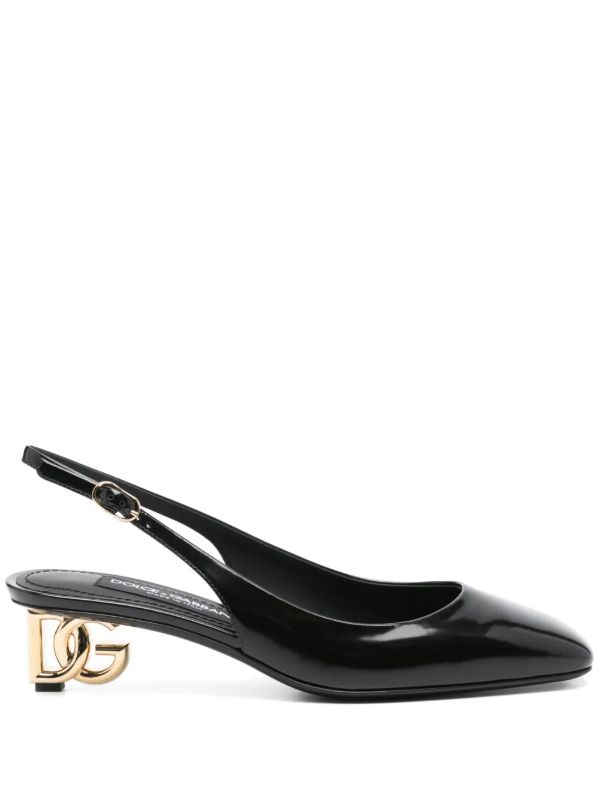 Dolce & Gabbana Black Jackie Pumps | Browns Pumps