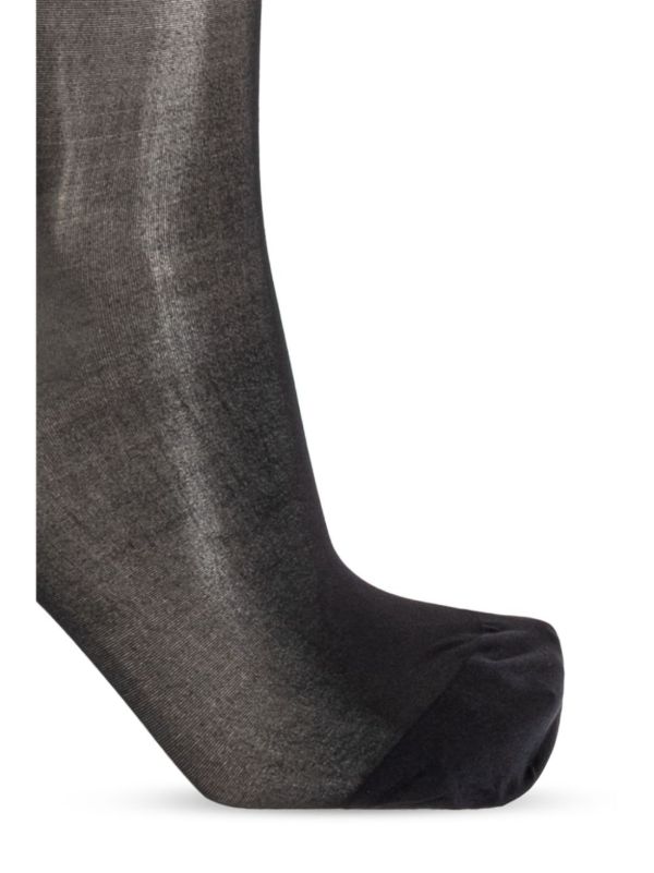 Dolce & Gabbana Black Semi-Sheer Tights Set | Browns Pantyhose & Stockings