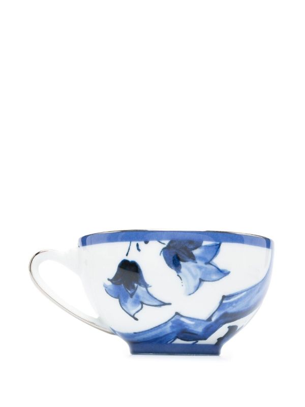 Dolce & Gabbana Blu Mediterraneo Porcelain Tea Set | Browns Cups & Tea Sets