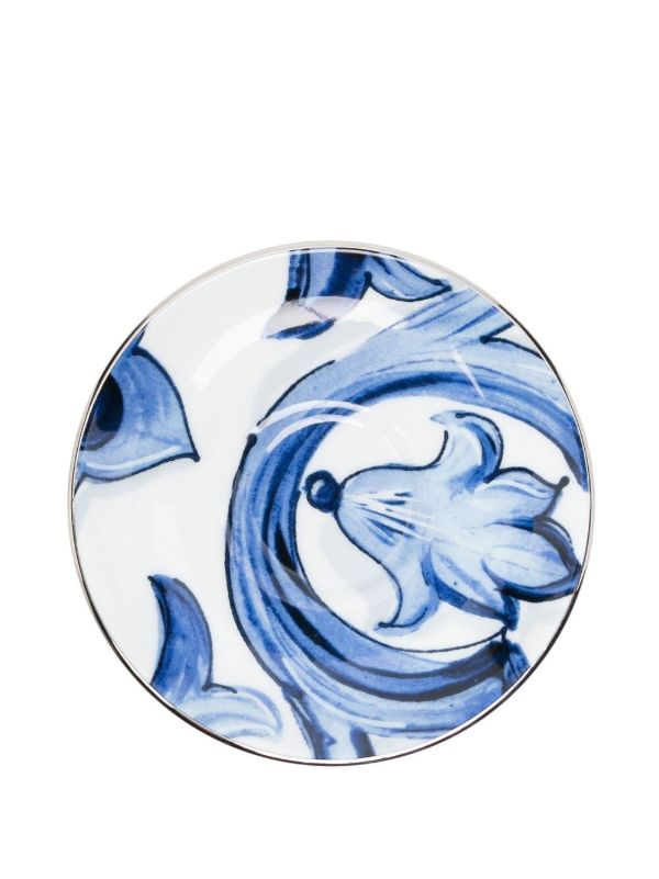 Dolce & Gabbana Blu Mediterraneo Porcelain Tea Set | Browns Cups & Tea Sets