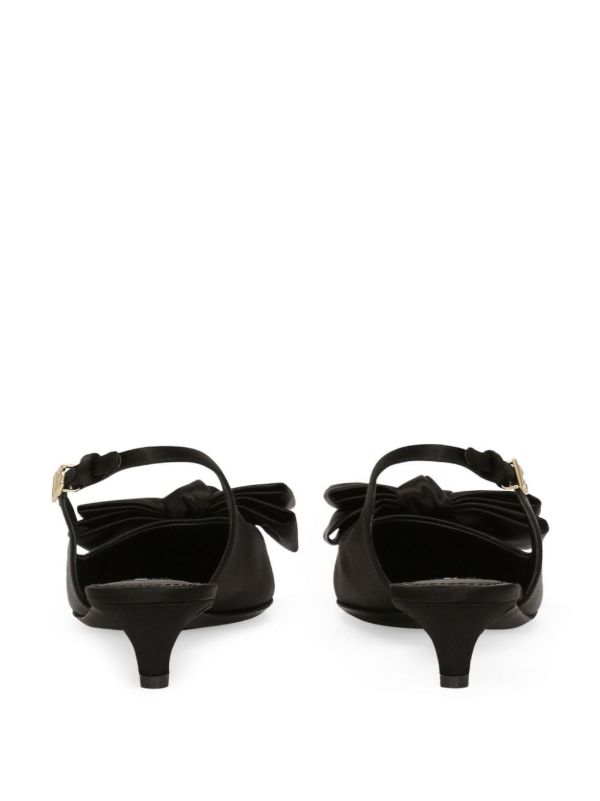 Dolce & Gabbana Bow-detailed Slingback Pumps | Browns Pumps
