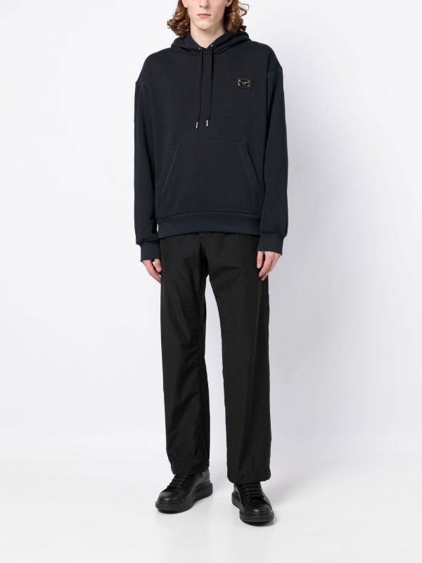 Dolce & Gabbana Branded Tag Jersey Hoodie | Browns Hoodies