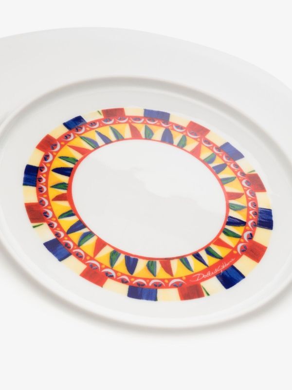 Dolce & Gabbana Carretto Siciliano Porcelain Charger Plate | Browns Plates & Bowls