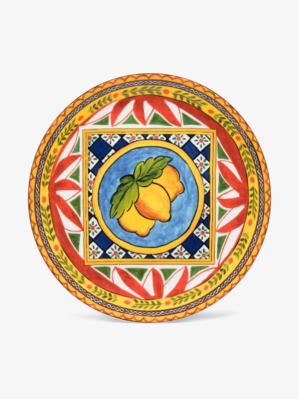 Dolce & Gabbana Carretto Siciliano porcelain charger plate | Browns Plates & Bowls