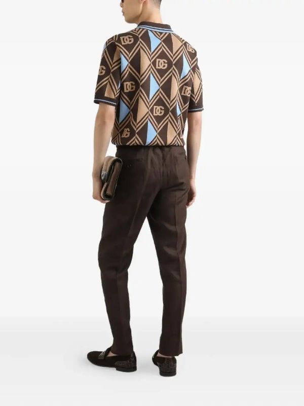 Dolce & Gabbana Cotton Polo Shirt | Browns Polo Shirts