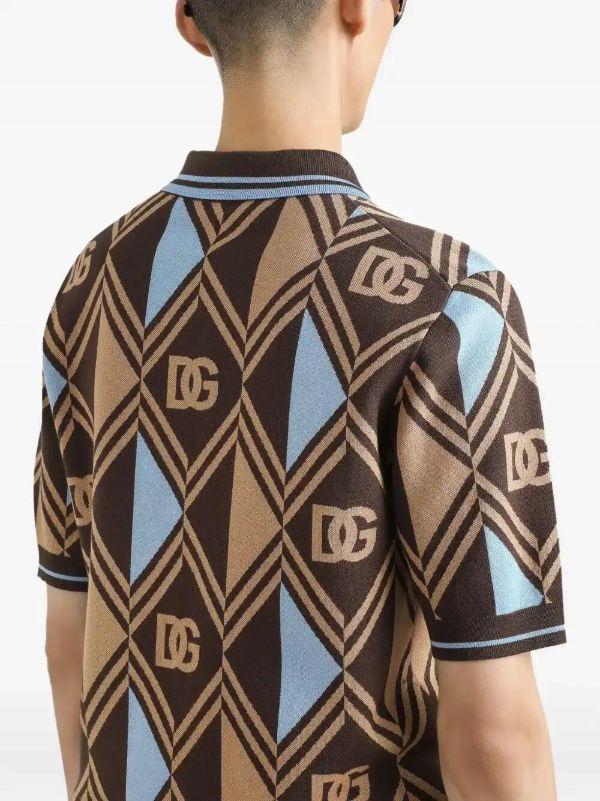 Dolce & Gabbana Cotton Polo Shirt | Browns Polo Shirts