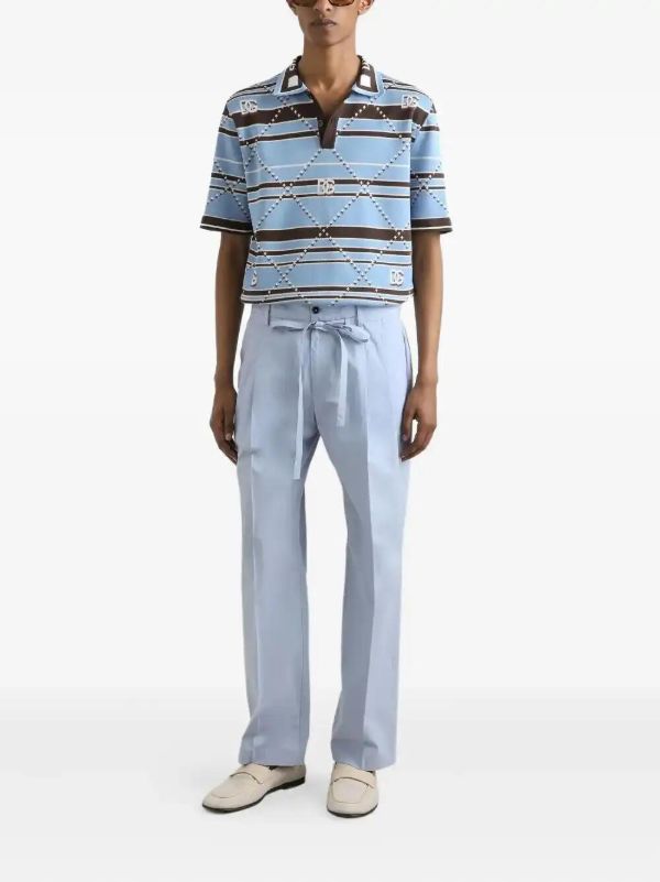 Dolce & Gabbana Cotton Polo Shirt | Browns Polo Shirts
