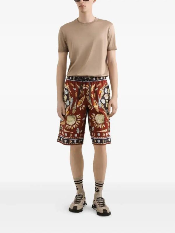 Dolce & Gabbana Cotton-poplin Shorts | Browns Bermuda Shorts