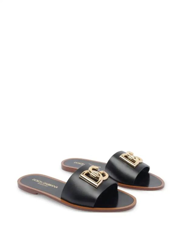Dolce & Gabbana DG-logo Sandals | Browns Sandals