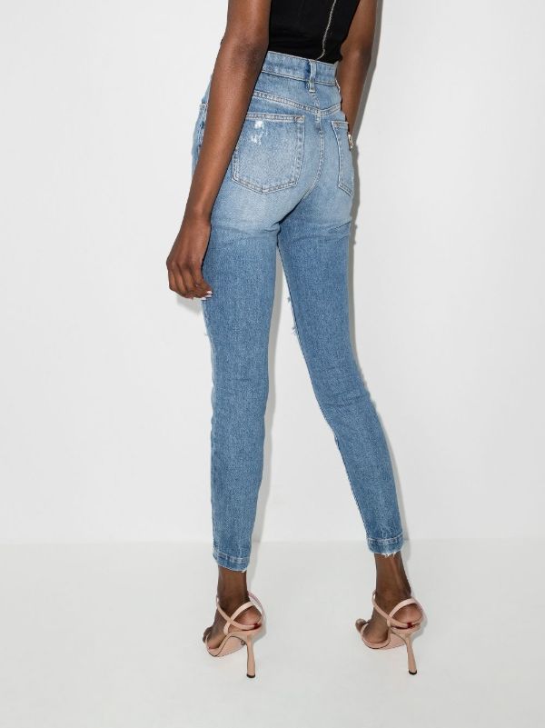 Dolce & Gabbana Distressed Skinny Jeans | Browns Skinny Jeans