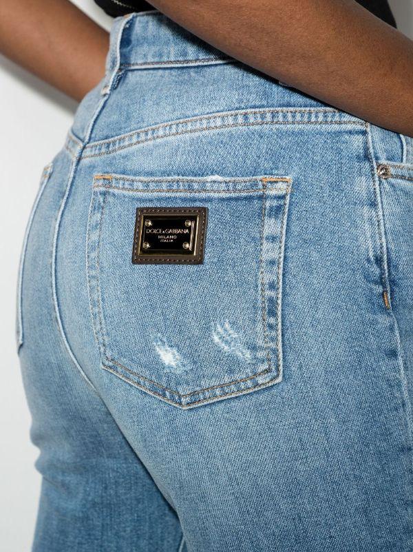Dolce & Gabbana Distressed Skinny Jeans | Browns Skinny Jeans